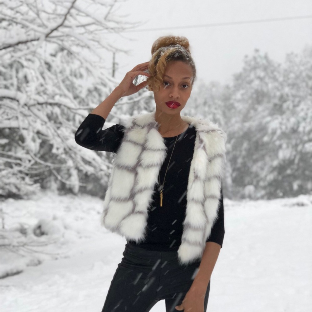 Faux Fur Vest